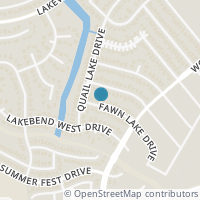 Map location of 5218 Fawn Lk, San Antonio TX 78244
