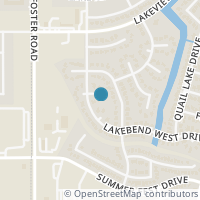Map location of 6706 Linn Lake Dr, San Antonio TX 78244