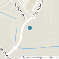 Map location of 3535 Glasscock Trl, San Antonio TX 78253