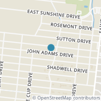 Map location of 607 JOHN ADAMS DR, San Antonio, TX 78228