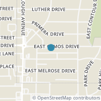 Map location of 412 E OLMOS DR, San Antonio, TX 78212