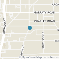 Map location of 201 ELIZABETH RD, Terrell Hills, TX 78209