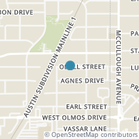 Map location of 228 ODELL ST, San Antonio, TX 78212