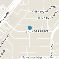 Map location of 6103 Thunder Dr, San Antonio TX 78238