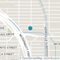 Map location of 1302 Edison Dr, San Antonio TX 78201