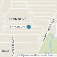 Map location of 126 Bryker Dr, Terrell Hills TX 78209