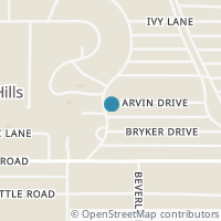 Map location of 100 Arvin Dr, Terrell Hills TX 78209