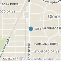Map location of 102 E Mandalay Dr, San Antonio, TX 78212