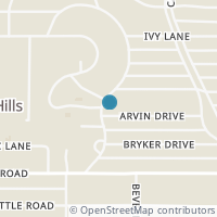 Map location of 101 Arvin Dr, Terrell Hills TX 78209