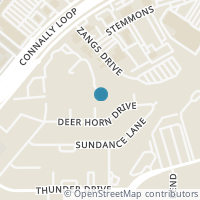 Map location of 4614 Lightning, San Antonio TX 78238