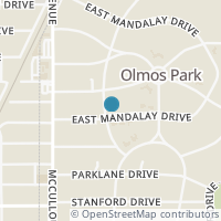 Map location of 201 E MANDALAY DR, San Antonio, TX 78212