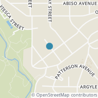 Map location of 401 HARRISON AVE, Alamo Heights, TX 78209
