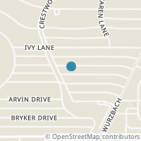 Map location of 208 Lyman Dr, Terrell Hills TX 78209