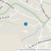 Map location of 4827 Joshua Pt, San Antonio TX 78251