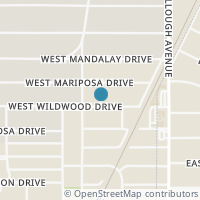 Map location of 157 W Wildwood, San Antonio TX 78212