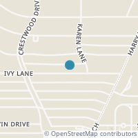 Map location of 1037 Ivy Ln, Terrell Hills TX 78209