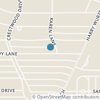 Map location of 1045 Ivy Ln, Terrell Hills TX 78209