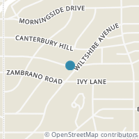 Map location of 218 RIDGEMONT AVE, Terrell Hills, TX 78209