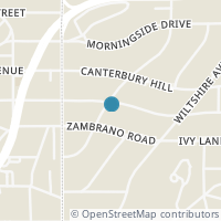 Map location of 200 Ridgemont Ave, Terrell Hills TX 78209