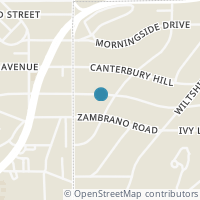 Map location of 110 Ridgemont Ave, Terrell Hills TX 78209