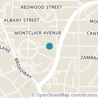 Map location of 118 Routt St, Alamo Heights TX 78209