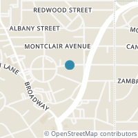 Map location of 116 Routt St, Alamo Heights TX 78209