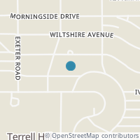 Map location of 711 Ridgemont Ave, Terrell Hills TX 78209