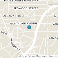 Map location of 115 Routt St, Alamo Heights TX 78209