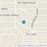 Map location of 821 CANTERBURY HILL ST, Terrell Hills, TX 78209