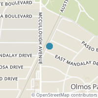 Map location of 638 E Mandalay Dr, Olmos Park TX 78212