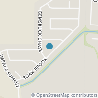 Map location of 4931 Roan Brk, San Antonio TX 78251