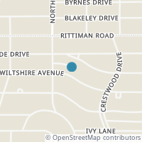 Map location of 1213 Wiltshire Ave, Terrell Hills TX 78209