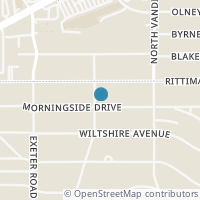 Map location of 601 Morningside Dr, Terrell Hills TX 78209