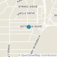 Map location of 740 RITTIMAN RD, Terrell Hills, TX 78209