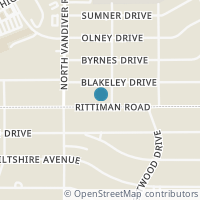 Map location of 533 Rittiman Rd, San Antonio TX 78209