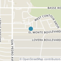 Map location of 247 El Monte Blvd, San Antonio, TX 78212