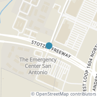 Map location of 2 WESTWOOD LOOP, San Antonio, TX 78216
