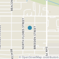 Map location of 219 SAN ANGELO, San Antonio, TX 78212