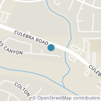 Map location of 9527 Nueces Cyn, San Antonio TX 78251
