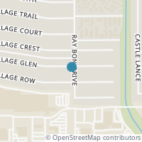 Map location of 5166 Village Gln, San Antonio TX 78218