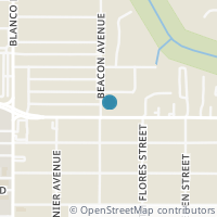 Map location of 1237 BASSE RD, San Antonio, TX 78212