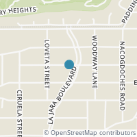 Map location of 510 Lamont Ave Ste 463, Alamo Heights TX 78209