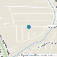 Map location of 4102 Judivan, San Antonio TX 78218