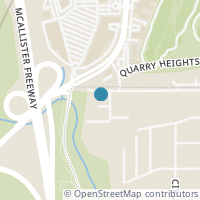 Map location of 908 Tuxedo Ave, Alamo Heights TX 78209