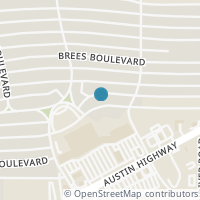 Map location of 315 BRYN MAWR DR, San Antonio, TX 78209