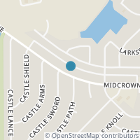 Map location of 5707 Midcrown Dr, San Antonio TX 78218