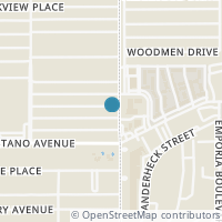 Map location of 280 Retama Pl, Alamo Heights, TX 78209