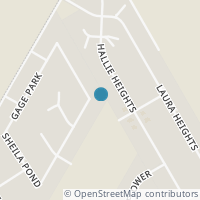 Map location of 7102 Delaine Park, Schertz TX 78154