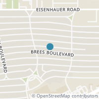 Map location of 319 Brees Blvd, San Antonio TX 78209