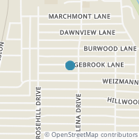 Map location of 310 Edgebrook Ln, San Antonio TX 78213